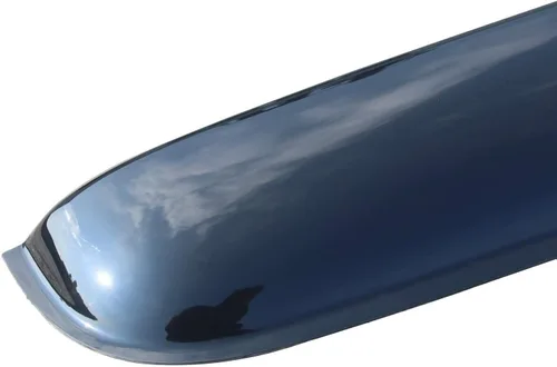 Miniatura 3 de 94229 Deflector de viento para ventana lateral, compatible con Mitsubishi Lancer 2002-2006, juego de 4 protectores de canal exterior con cinta