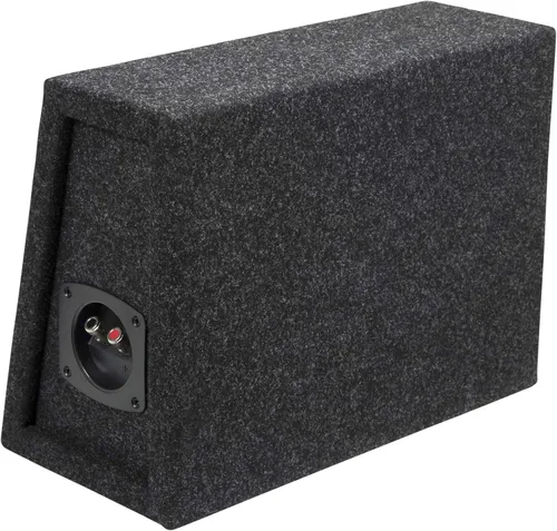 Miniatura 5 de Atrend 8 pulgadas Caja de altavoz de subwoofer para camiones de recinto sellado de una sola unidad con revestimiento de alfombra - Mejora la calidad