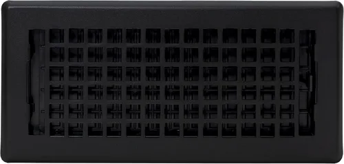 Miniatura 7 de Decor Grates LTH212-BLK - Registro de piso de celosía, 2 x 12 pulgadas, color negro