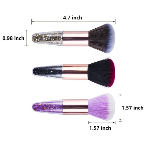 Miniatura 2 de Cepillos de uñas para decoración de uñas, cepillo de limpieza de uñas, cepillo de rubor, brochas de maquillaje, cepillo de polvo de uñas, cepillo