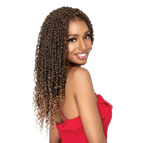 Miniatura 2 de Outre X-Pression Twisted Up Passion Waterwave Feed Twist - Trenzas de ganchillo de 18 pulgadas (2T1B/350)
