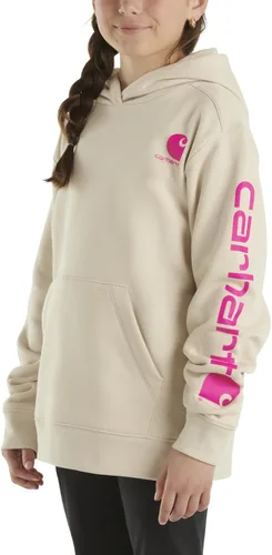Miniatura 3 de Carhartt Sudadera de punto de manga larga con cuello y capucha para niñas