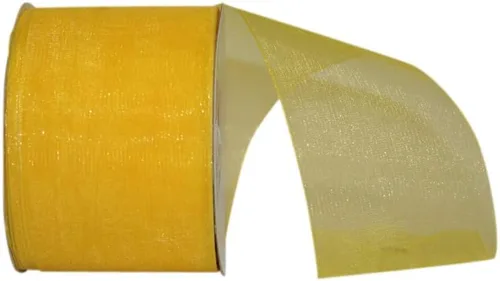 Miniatura 7 de Reliant Ribbon 25621-053-09C Cinta transparente de gasa, 1-1/2 pulgadas x 100 yardas, azul