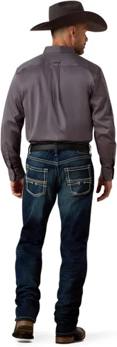 Miniatura 2 de ARIAT Jeans rectos para hombre M5 Straight Stretch Remming apilable pierna recta