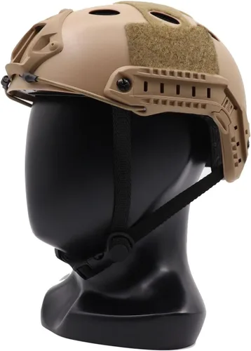 Miniatura 8 de Airsoft PJ Style - Casco táctico rápido para paintball Verde OD