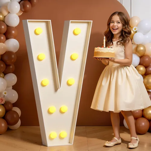 Miniatura 26 de Números de marquesina de 4 pies de alto, 4 pies de alto, números grandes iluminados 0 para 30, 40, 50, 60, decoración de fiesta de cumpleaños