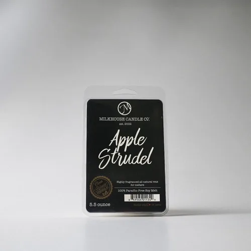 Miniatura 3 de Milkhouse Candle Company, strudel de manzana, colección lechería, vela de cera de soja con fragancia que se derrite, 158 ml Negro