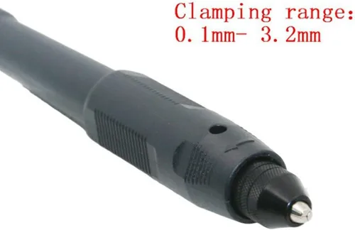 Miniatura 4 de Accesorio adaptador de eje flexible de 1/8 pies (0.125 in), portabrocas de cable de extensión de taladro flexible y herramienta de amoladora
