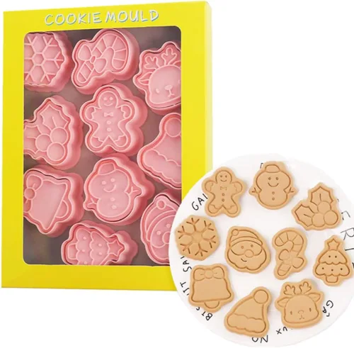 Miniatura 9 de 8 Piezas Moldes de Galletas de la Estatua de la Libertad para Hornear Moldes de Galletas, Prensa Torre Eiffel, Juego de Moldes de Galletas