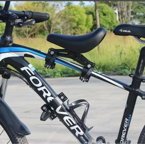 Miniatura 3 de Asientos de bicicleta montados en la parte delantera para niños Manillares de los niños Juego de pedales de bicicleta de montaña Asiento para niños