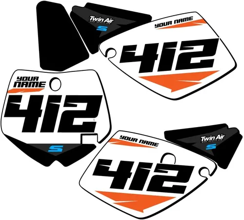 Miniatura 5 de 1998-2001 SX 65 SG64 Custom MX matrículas Senge Graphics Kit compatible con KTM