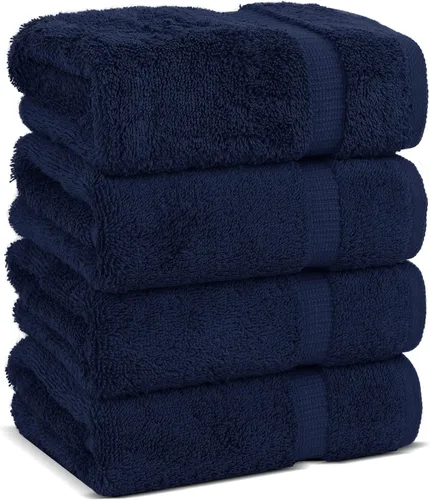 Miniatura 48 de Chakir Turkish Linens - Toallas turcas de alta calidad 100% algodón para baño, 13 x 13 pulgadas (6 toallas pequeñas, aguamarina)