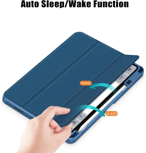 Miniatura 5 de Funda para Xiaomi Pad 6 de 11 pulgadas, carcasa rígida transparente para Xiaomi Pad6 Pro 2023, con encendido y apagado automático, azul oscuro