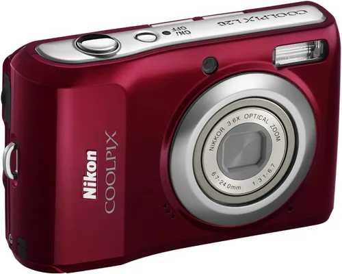 Miniatura 4 de Nikon Coolpix L20 - Cámara digital de 10MP con zoom óptico de 3.6 y LCD de 3 pulgadas, color rojo oscuro