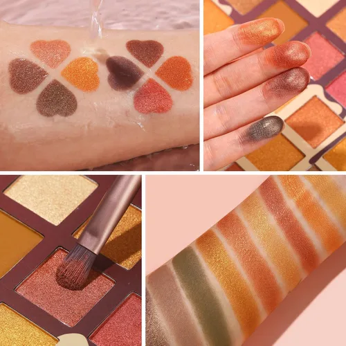 Miniatura 4 de UCANBE Toffee Fusion - Paleta de sombras de ojos nude, 48 tonos neutros, paleta de maquillaje de sombras de ojos Naked, kit de maquillaje mate
