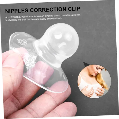 Miniatura 5 de GALPADA Corrector plano invertido de lactancia materna para mujeres, compacto para fácil transporte para pezones invertidos para mujeres