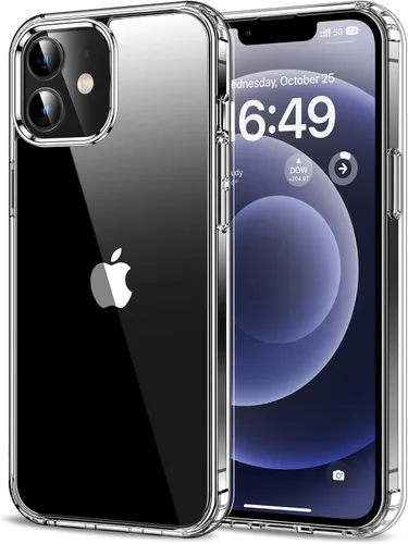Miniatura 22 de HOOMIL Funda para iPhone 7 Plus/iPhone 8 Plus de 5.5 pulgadas, no amarillea, protección contra caídas, cubierta trasera dura transparente