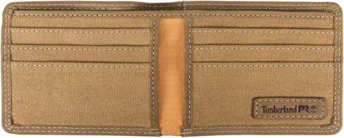 Miniatura 2 de Timberland PRO Cartera plegable RFID delgada de cuero para hombre con ventana trasera de identificación