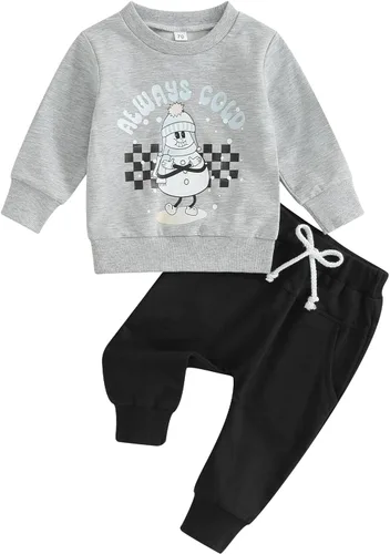 Miniatura 28 de Ropa de Halloween para bebé, sudadera de manga larga con diseño de calabaza, conjunto de pantalones de fiesta de Halloween para otoño e invierno