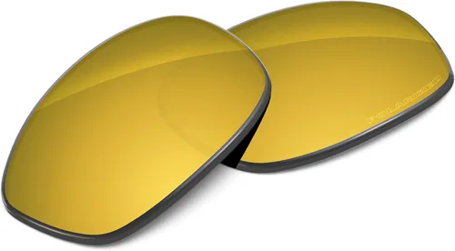 Miniatura 2 de Tintart Lentes de repuesto compatibles con Oakley Juliet Polycarbonate Polarized Etched-Golden Yellow