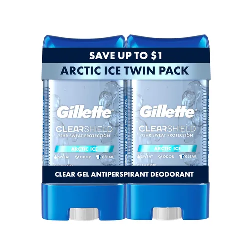 Gillette Antitranspirante y desodorante para hombres, protección contra el sudor y el olor 72 horas, frescura de larga duración, tecnología