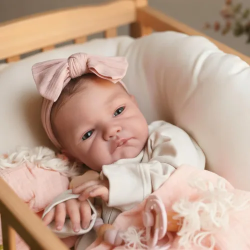 Miniatura 2 de WOOROY Muñecas Reborn de bebé realistas - Muñeca recién nacida de 20 pulgadas para bebé niña con cuerpo suave y pesado, juguete de regalo para niños
