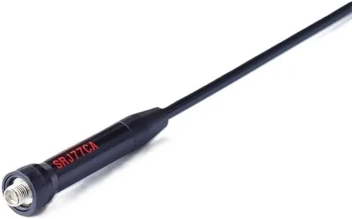 Miniatura 2 de Diamante (Original) SRJ77CA 144/440 MHz. Antena de mano de doble banda de alta ganancia Rx: 120 ~ 900 MHz.