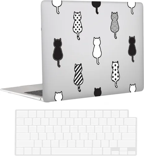 Miniatura 31 de Funda rígida compatible con MacBook Air de 15 pulgadas versión 2023 con chip M2 y pantalla de retina líquida de 15.3 pulgadas, funda protectora
