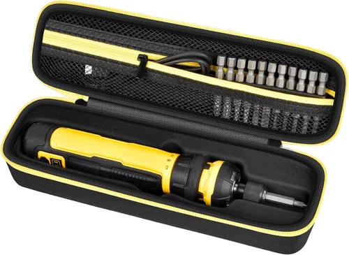 Estuche para juego de destornillador eléctrico para destornillador inalámbrico DEWALT (DWHT66719) y brocas de atornillado, organizador de