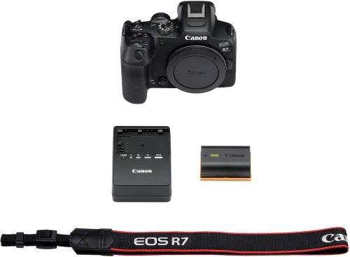 Miniatura 4 de Canon Cámara sin espejo EOS R7 (5137C002) + lente Canon de 0.630 in (5051C002) + tarjeta SD resistente Sony de 64 GB + kit de filtro + bolsa +