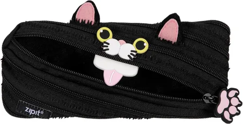 Miniatura 9 de ZIPIT Estuche de conejo para niñas, bonita bolsa con cremallera para niños y adolescentes, bolsa de papelería para la escuela, morado