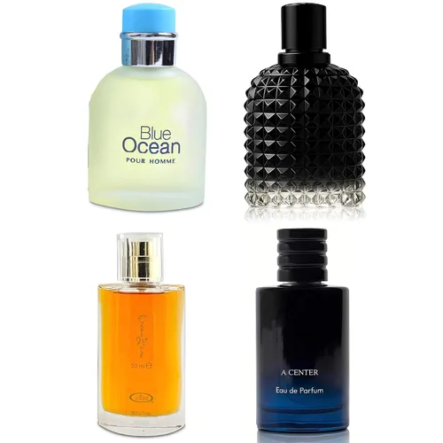 Miniatura 27 de A CENTER Colonia para hombre incluye 4 paquetes variados de perfume de regalo, 3.4 onzas líquidas cada uno Eau De Parfume Naranja Amarga, aroma a
