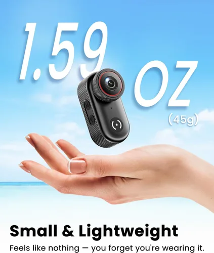 Miniatura 3 de VIDCASTIVE Mini cámara corporal 4K portátil POV Action Cam con pantalla de 1.47 pulgadas, batería de 150 minutos, montaje magnético y clip - Cámara