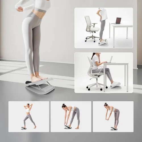 Miniatura 7 de PROIRON Slant Board, Adjustable Calf Stretch Board, Thick Heel Pad for Comfort Stretching, Calf Stretcher Incline Board, Anti Slip Surface & Base