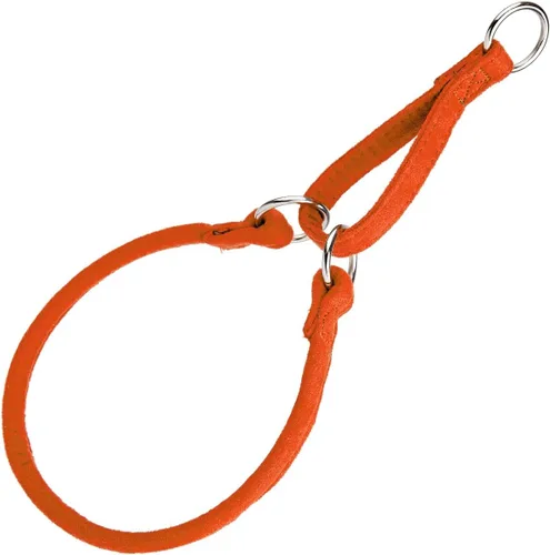 Miniatura 3 de Comfort - Collar martingala redondo de microfibra para perros (ancho 1/2 pulgadas de largo, 24 pulgadas), color negro