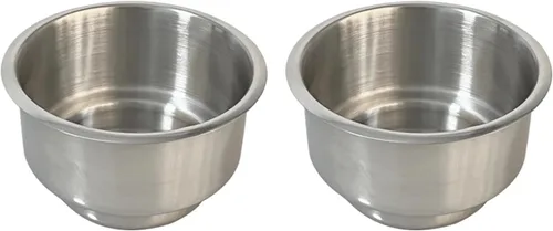 Miniatura 8 de SEETOOOGAMES Soporte de vaso desplegable – Paquete de 10 soportes de bebidas de acero inoxidable para mesa de póquer de repuesto para escritorio