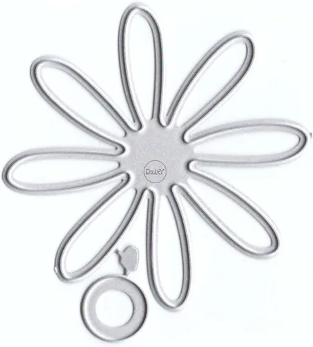 Miniatura 7 de DzIxY Troqueles de corte de metal de seis pétalos, flores, para hacer tarjetas, papel de gofrado, juegos de troqueles, álbum, plantillas