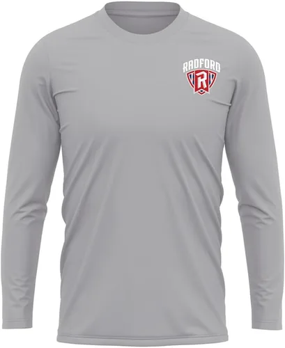 Miniatura 169 de Camisa deportiva de manga larga oficial de la NCAA Collegiate para hombre, con logotipo en el pecho izquierdo, colección Athletic Heather