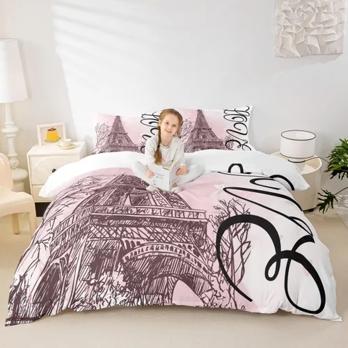 Miniatura 18 de Juego de funda de edredón de océano azul, tamaño individual, juego de ropa de cama de 2 piezas para niños, adolescentes y niñas, decoración