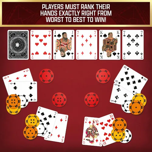 Miniatura 4 de Thames & Kosmos: The Gang - Juego de cartas de póquer cooperativo