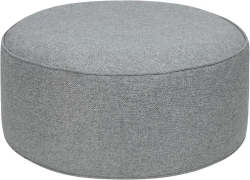 Miniatura 7 de FUNHOME Taburete inflable otomano con asa, reposapiés para todo tipo de clima, asiento de 20 pulgadas de diámetro x 9 pulgadas de alto, taburete