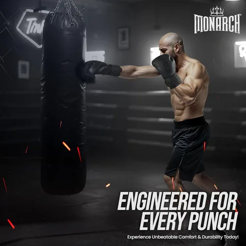 Miniatura 6 de Guantes de boxeo para hombres y mujeres con envolturas de mano para boxeo, Muay Thai, kickboxing, saco de boxeo, entrenamiento de entrenamiento