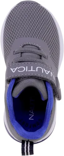 Miniatura 6 de Nautica Tenis deportivos para correr con luz intermitente para niños y niñas, modernos y divertidos para niños y niñas, disponibles en tallas