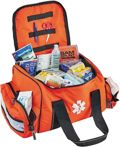 Miniatura 9 de Ergodyne Arsenal 5215 Medic First Responder Trauma - Bolsa de lona con correa para el hombro, color naranja