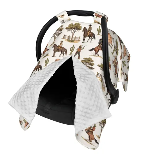 Miniatura 2 de Western Baby - Cubierta para asiento de automóvil, cubierta de lactancia multiusos para mamá, fundas de lactancia para recién nacidos, regalo