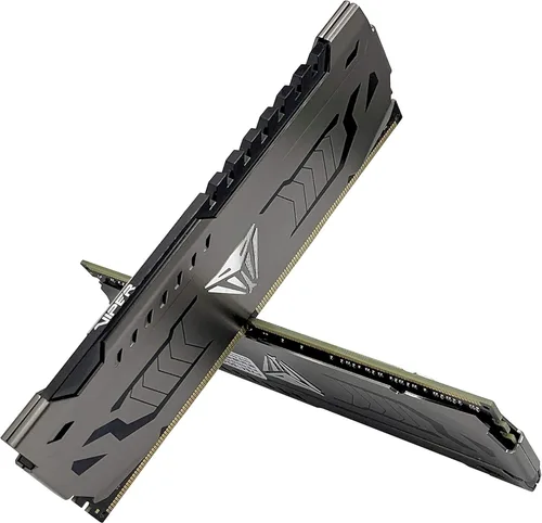 Miniatura 5 de Patriot Viper Steel DDR4 RAM 16GB (2X8GB) 3600MHz CL18 1.35v UDIMM Kit de memoria para juegos de escritorio compatible con XMP - PVS416G360C8K