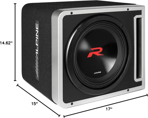 Miniatura 6 de Alpine Subwoofer R2-SB12V de tipo único R2 de 12 pulgadas en carcasa ventilada
