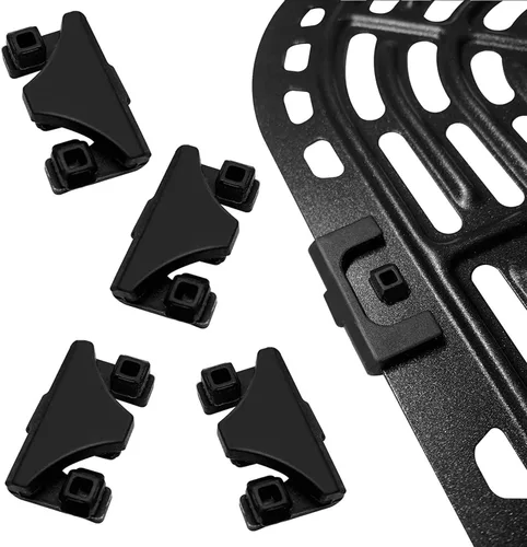 Miniatura 5 de 8 piezas de parachoques de goma para freidora de aire de 2 cuartos, 3.7 cuartos de galón, bandeja de freidora de aire de 5 cuartos de galón