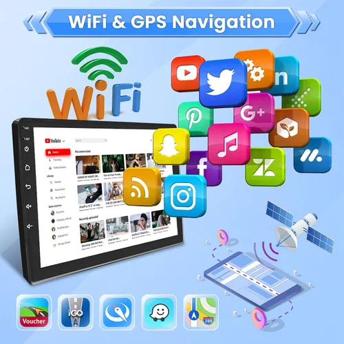 Miniatura 5 de Radio de coche para Jeep Compass Patriot 2010 2011 2012 2013 2014 2015 2016: pantalla táctil Android de 10.1 pulgadas para Compass Patriot estéreo