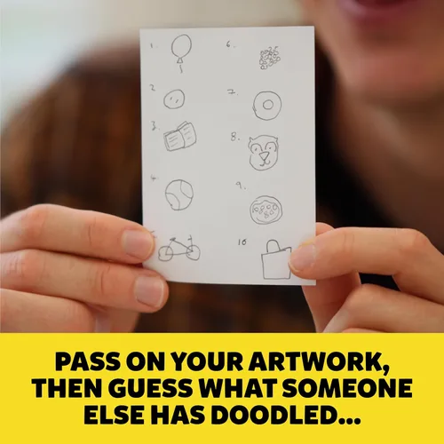 Miniatura 5 de Six Second Scribbles: El Dibujo Frenéticamente Rápido y Fantásticamente Divertido Un Juego de Fiesta Familiar para Niños, Adolescentes y Adultos